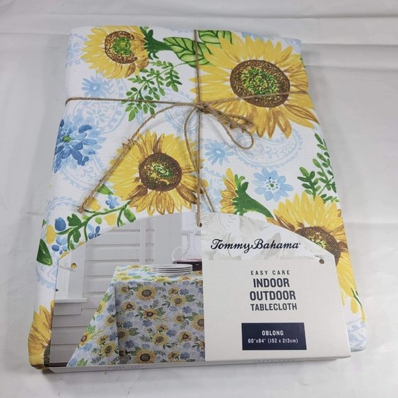 Tommy Bahama Kitchen Tommy Bahama Indoor Outdoor Tablecloth
